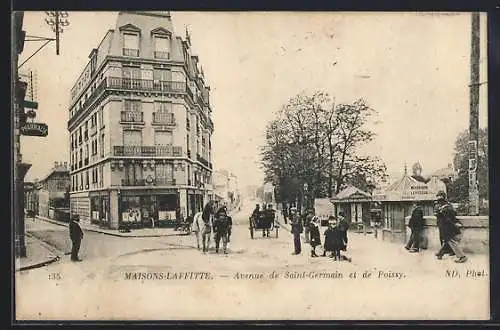 AK Maisons-Laffitte, Avenue de Saint-Germain et de Poissy