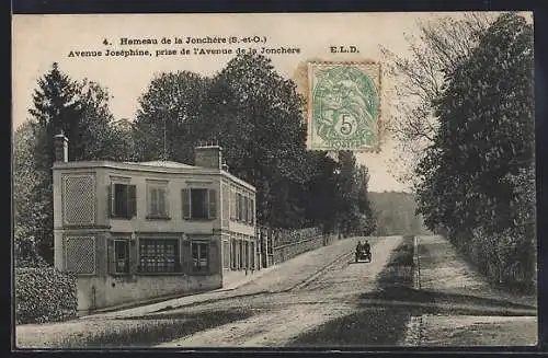 AK Hameau de la Jonchére, Avenue Joséphine, prise de l`Avenue de la Jonchére