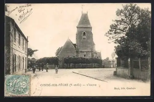 AK Condé-sur-Vègre, L`Eglise