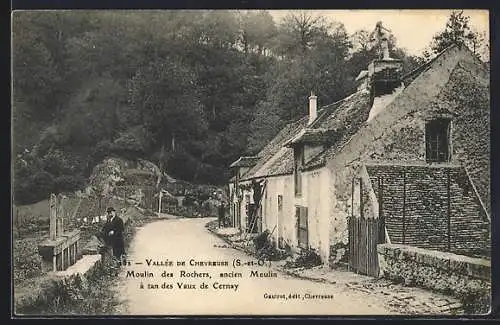 AK Chevreuse, Moulin des Rochers, ancien Moulin a tan des Vaux de Cernay