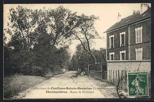 AK Chennevières, Route de Pierrelaye