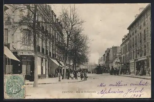 AK Chatou, Rue de St-Germain