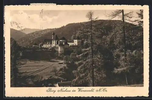 AK Weissenbach an der Triesting, Burg Neuhaus im Wienerwald