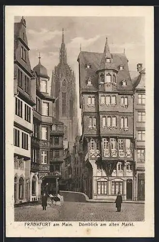 AK Alt-Frankfurt, Domblick am alten Markt