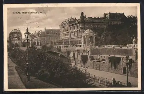 AK Wien, Stadtpark, Partie am Wientalabschluss