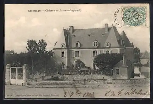 AK Emmoy, Château de Bezonnais facade