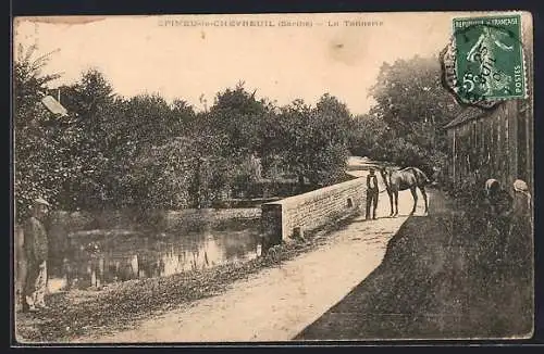 AK Epineu-le-Chevreuil, La Tannerie