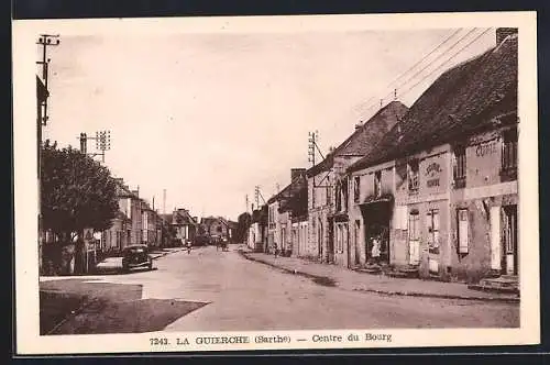 AK La Guierche /Sarthe, Centre du Bourg