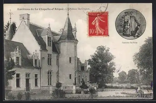 AK Coulon, Le Chateau, Costume Sarthois