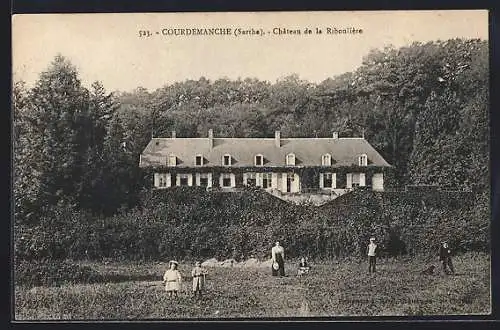 AK Courdemanche /Sarthe, Château de la Riboulière