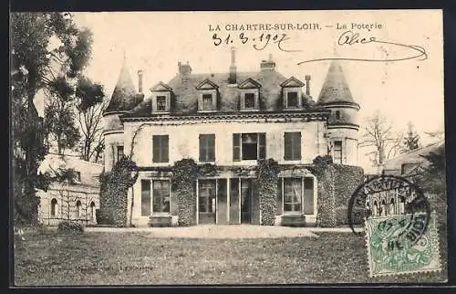 AK La Chartre-sur-Loir, La Poterie