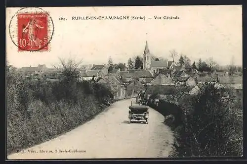 AK Ruille-en-Champagne, Vue Générale