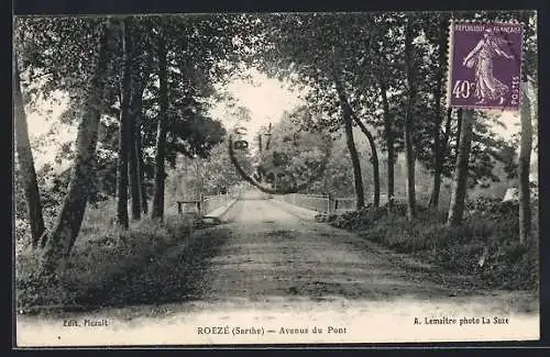 AK Roezé, Avenue du Pont