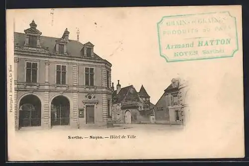 AK Noyen /Sarthe, Hôtel de Ville