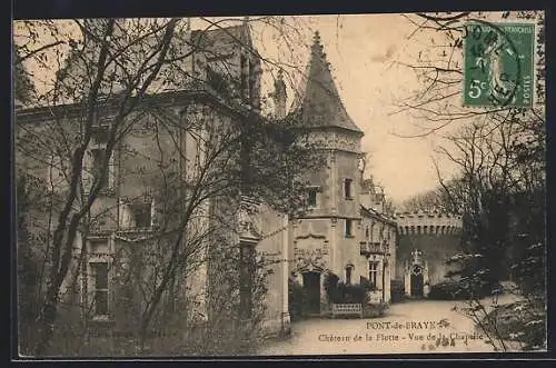 AK Pont-de-Braye, Château de la Flotte, Vue de la Chapelle