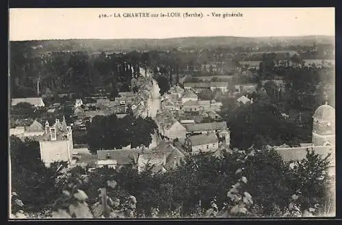 AK La Chartre-sur-le-Loir, Vue Generale