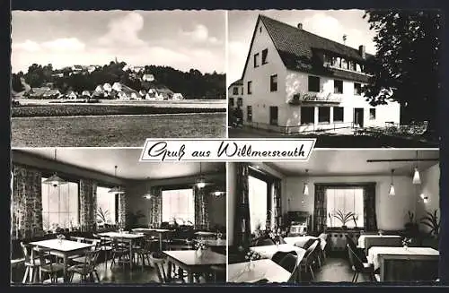 AK Willmersreuth b. Kulmbach, Gasthaus zur Linde- Bes. H. u. J. Schelhorn