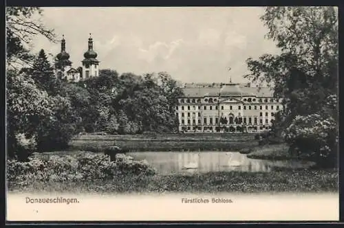 AK Donaueschingen, Fürstliches Schloss