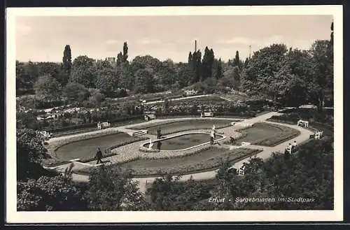 AK Erfurt, Sorgebrunnen im Stadtpark