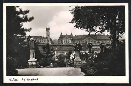 AK Erfurt, Partie im Stadtpark