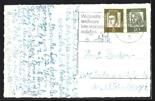 AK Hannover-Döhren, Döhrener Maschpark, Petrikirche, Helenenstrasse