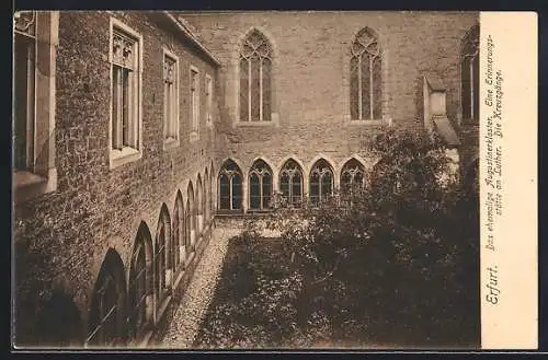 AK Erfurt, Ehemaliges Augustinerkloster, Kreuzgänge