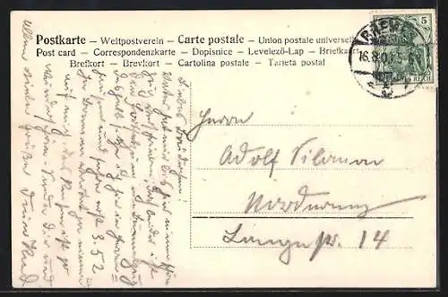 AK Hannover, Königl. techn. Hochschule