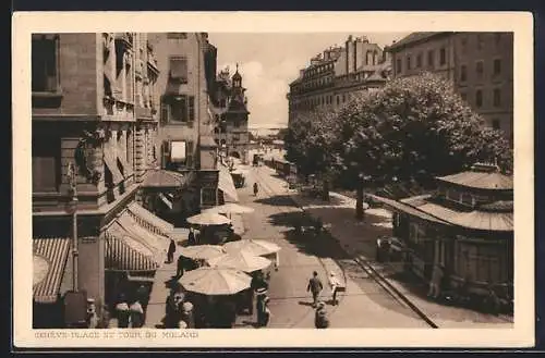 AK Genève, Place et Tour du Molard