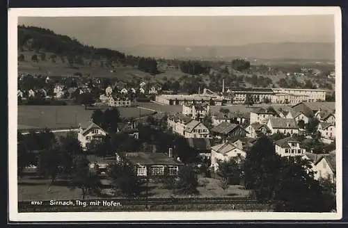 AK Sirnach /Thg., Teilansicht mit Hofen