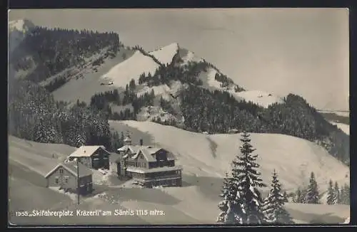 AK Säntis, Skifahrerplatz Kräzerli