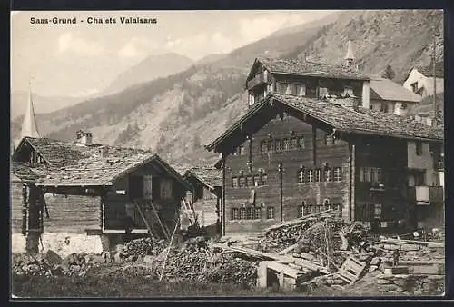 AK Saas-Grund, Chalets Valaisans