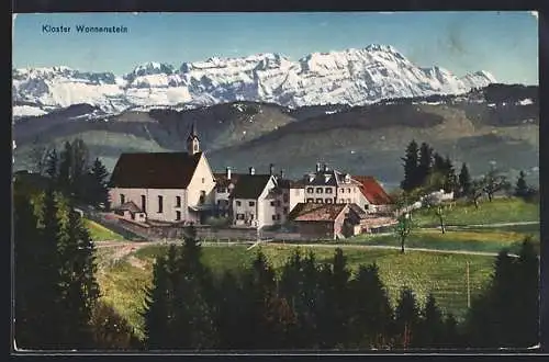 AK Wonnenstein, Blick auf das Kloster