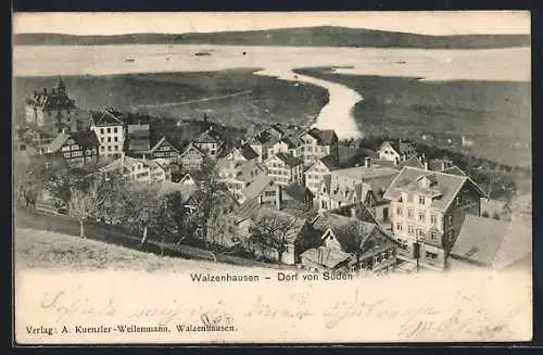 AK Walzenhausen, Dorfansicht von Süden