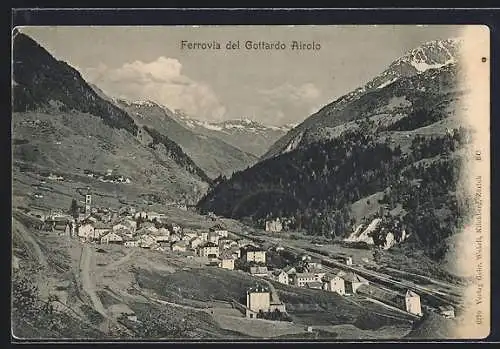 AK Airolo, Ferrovia del Gottardo