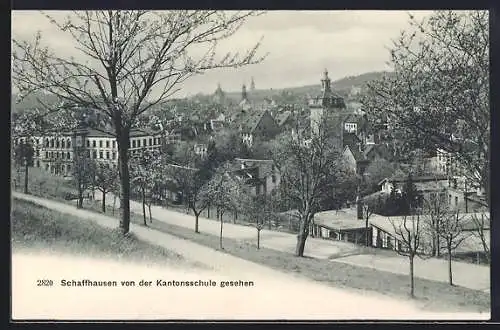 AK Schaffhausen, Teilansicht von der Kantonsschule gesehen