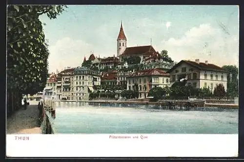 AK Thun, Plätzliterrasse und Quai
