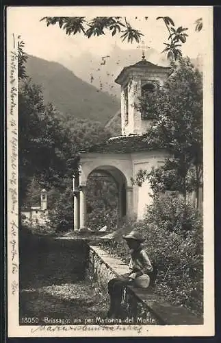 AK Brissago, Via per Madonna del Monte