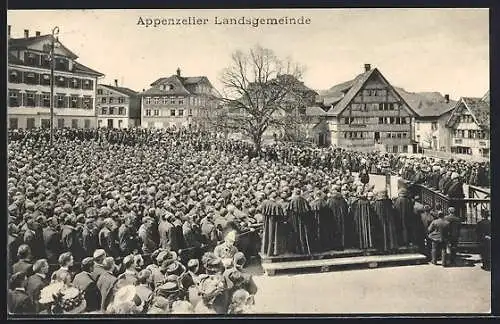 AK Appenzell, Appenzeller Landsgemeinde