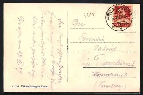 AK Arosa, Am Untersee und Sanatorium Altein