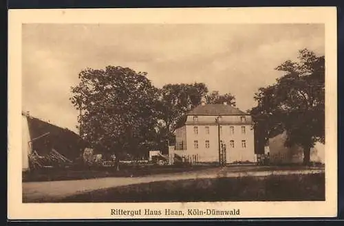 AK Köln-Dünnwald, Rittergut Haus Haan