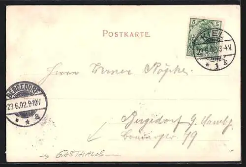 AK Kiel, Gasthaus Seegarten