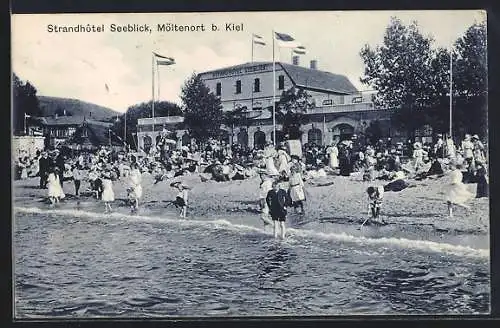 AK Möltenort b. Kiel, Strandhotel Seeblick