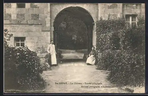 AK Ste-Mesme, Le Chateau, Entrée principale