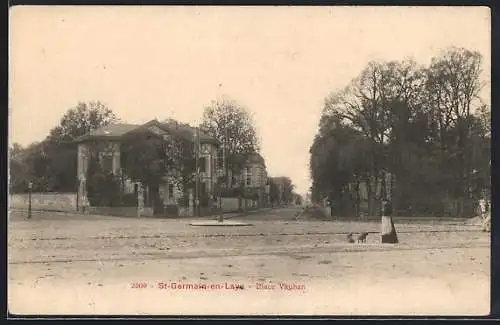 AK Saint-Germain-en-Laye, Place Vauban