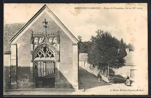 AK Montfort-l`Amaury, Porte du Cimetière