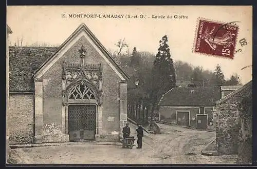 AK Montfort-l`Amaury, Entrée du Cloitre