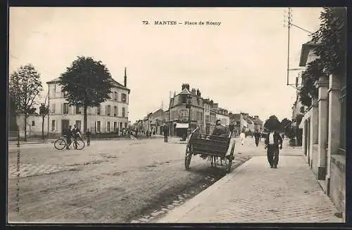 AK Mantes, Place de Rosny