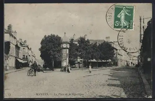 AK Mantes, La Place de la Republique