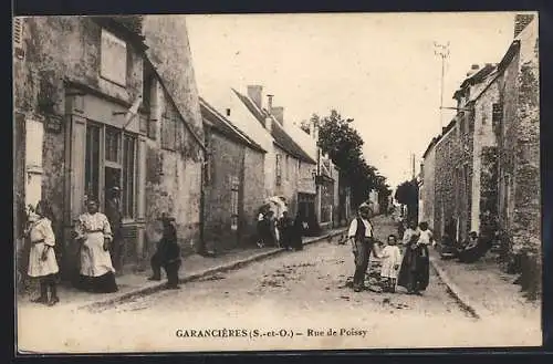 AK Garancières /S.-et-O., Rue de Poissy
