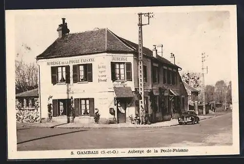 AK Gambais /S.-et-O., Auberge de la Poule-Faisane